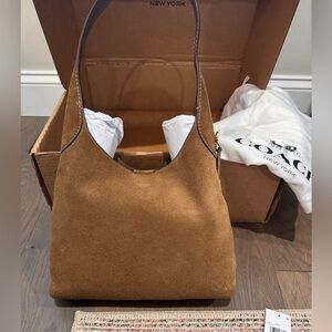 Coach Brooklyn 28 Suede Cedar
